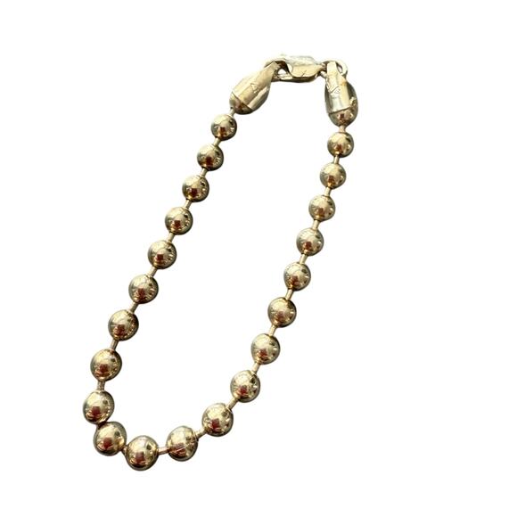 Silpada 925 Sterling Silver Beaded Ball Bracelet - Picture 1 of 9